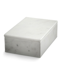 White Marble Box Large