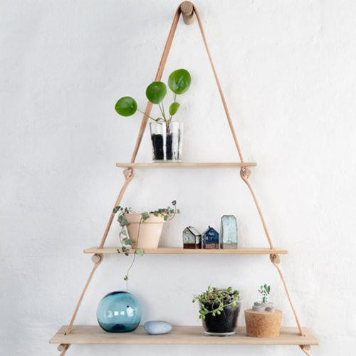 By Wirth Amager Wall Shelf in Natural Oak
