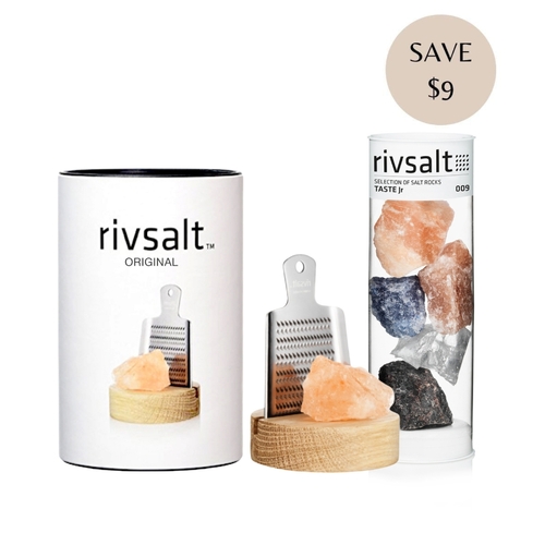 Rivsalt 'The World of Salt' Taster Kit - Rivsalt Original + Rivsalt Taste Jr.