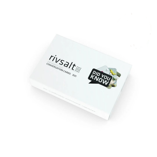 Rivsalt -  Conversation Cards with fun facts and questions 52pcs