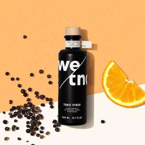 Gin & Tonic Cocktail Syrup - Original - Swedish Tonic 200ml