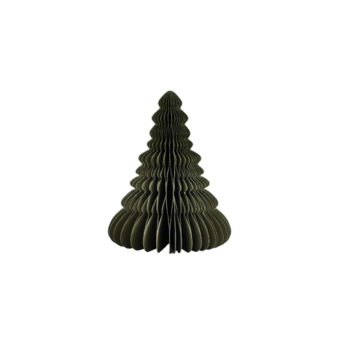 Tree Standing Ornament Olive Green 15cm