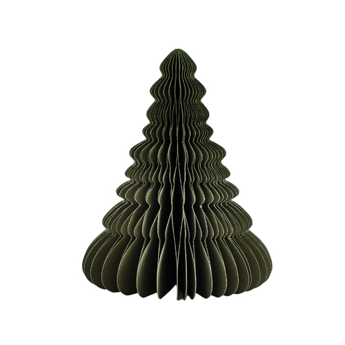 Christmas Tree Standing Ornament Olive Green 20cm