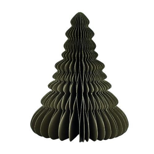 Tree Standing Ornament Olive Green 24cm