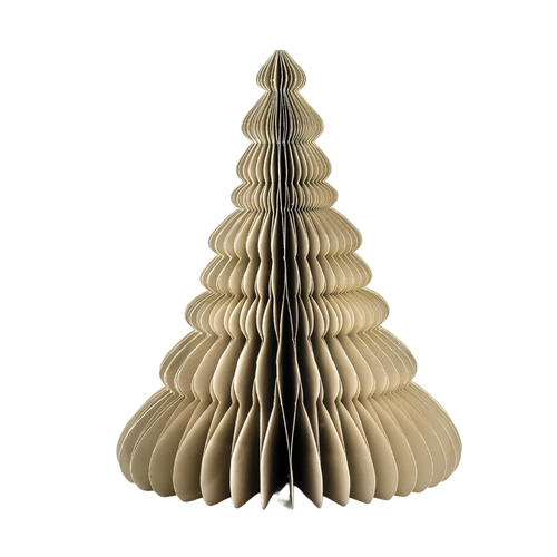 Christmas Tree Standing Ornament Linen 24cm