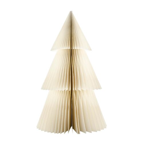 Deluxe Tree Standing Ornament Off-White 45cm