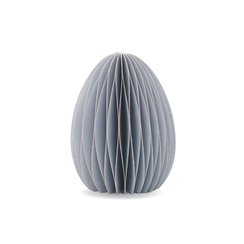 Dusty Blue Standing Easter Egg Medium 
