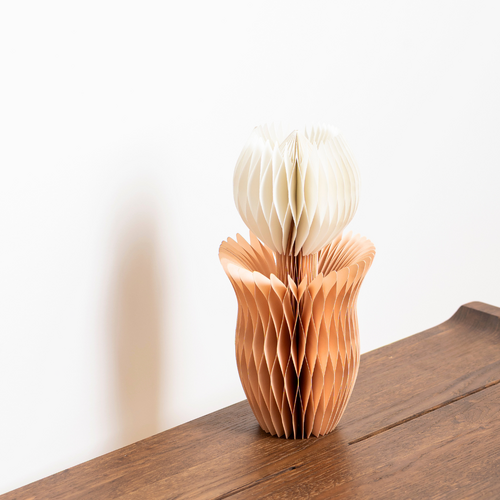 Paper Decor Tulip- Vanilla and Flaxseed- 30cm