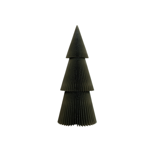 Deluxe Tree Tall - Olive Green w/Glitter- 80/95cm