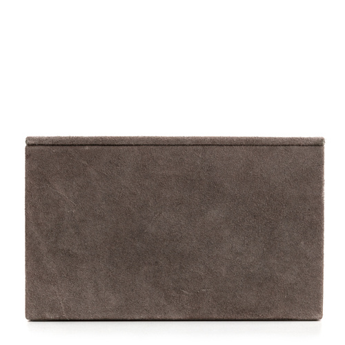 Suede Box Large Grey