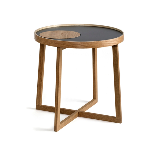 byWirth Tray Table - Nature Oak + Steel
