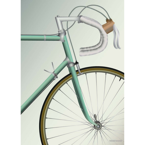 ViSSEVASSE Racing Bicycle Poster 