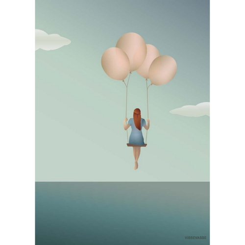 ViSSEVASSE Balloon Dream Poster 30x40cm
