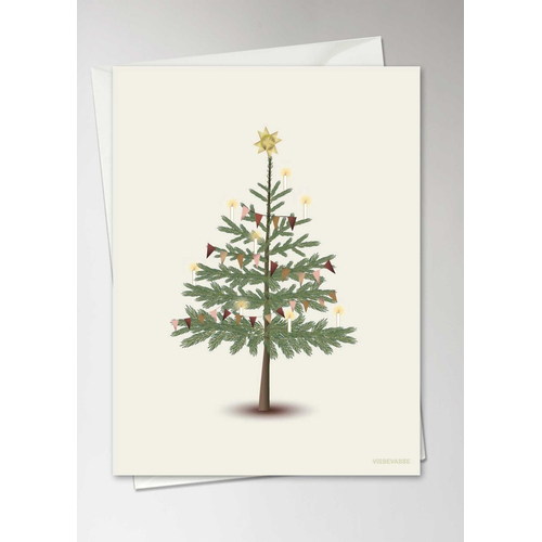 ViSSEVASSE  The Christmas Tree - Christmas Greeting Card A6