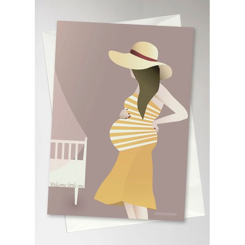 ViSSEVASSE Welcome Little One - Greeting Card A6