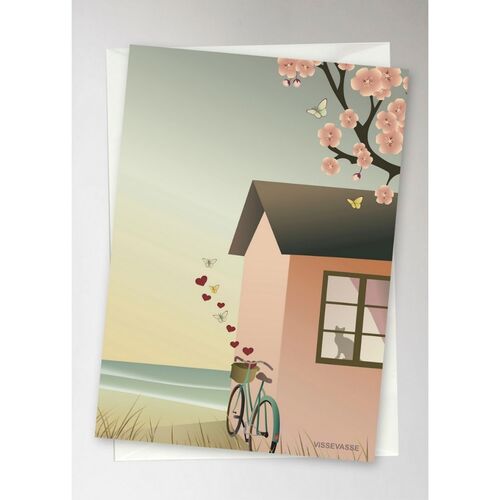 ViSSEVASSE Basket Of Love - Greeting Card A6