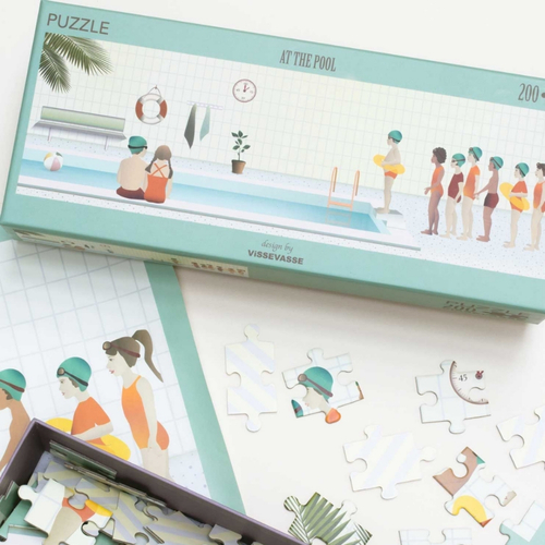 ViSSEVASSE At The Pool - Puzzle 200 pcs