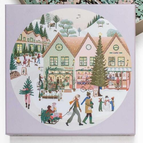 ViSSEVASSE White Christmas Puzzle 1000 pcs